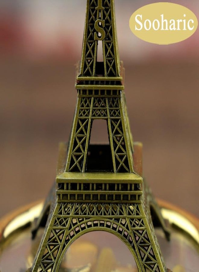 Sooharic Wind Up Music Box Clockwork Toys, Edelweiss Eiffel Tower, Toy Musical Boxes for Son/Daughter - Image 5